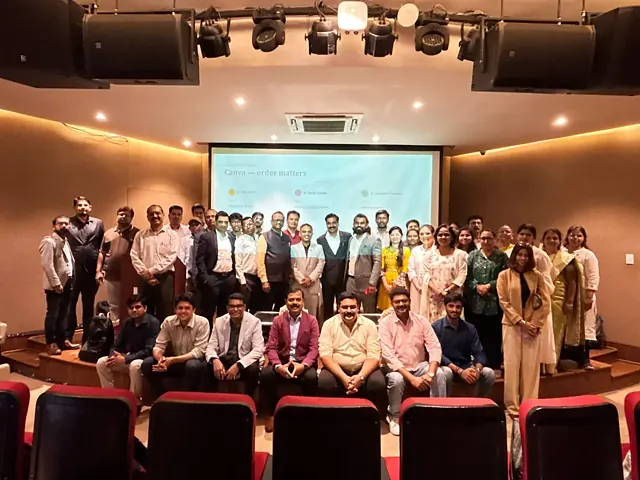 Attendees group photo